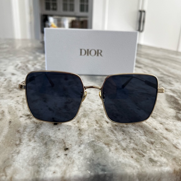 Christian Dior DiorCannage S1U Sunglasses Bobo Goi with Blue Lens. Ships today! - Picture 5 of 12